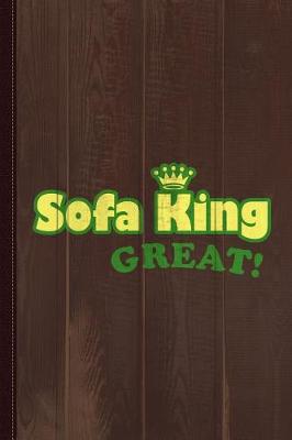 Book cover for Sofa King Great Journal Notebook