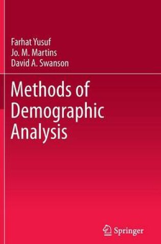 Cover of Methods of Demographic Analysis