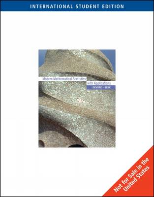 Cover of Modern Mathematical Statistics with Applications