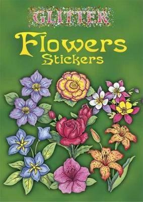 Book cover for Glitter Flowers Stickers