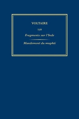 Book cover for Complete Works of Voltaire 75B