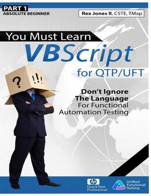 Book cover for (Part 1) You Must Learn VBScript for Qtp/Uft