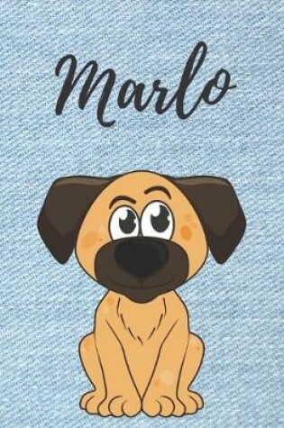 Cover of personalisiertes Notizbuch Hunde / Malbuch / Tagebuch / Journal / DIN A5 / Geschenk Marlo