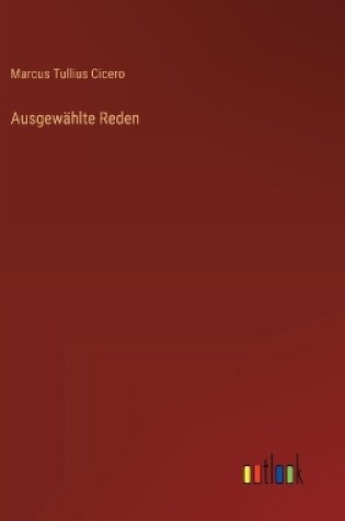 Cover of Ausgew�hlte Reden
