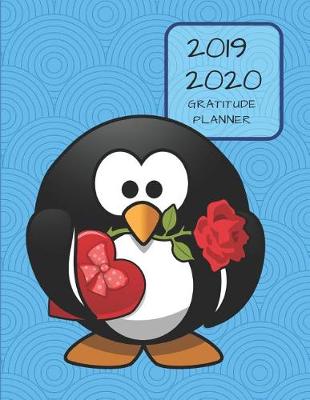 Book cover for 2019 2020 15 Months Penguin Gratitude Journal Daily Planner