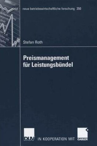 Cover of Preismanagement für Leistungsbündel