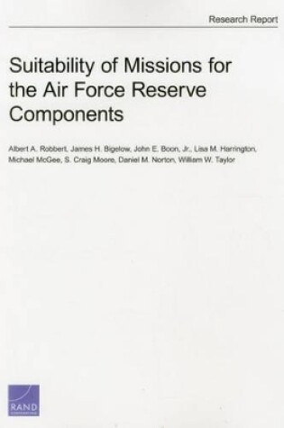 Cover of Suitability of Missions for the Air Force Reserve Components