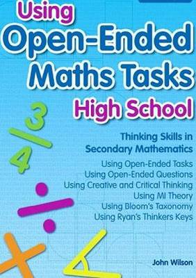 Book cover for Using Open-ended Maths Tasks