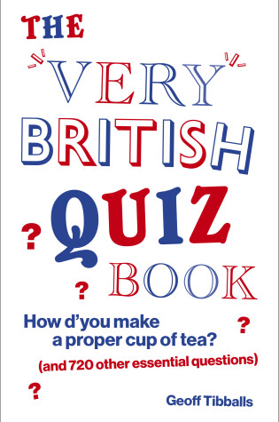 Cover of The Very British Quiz Book