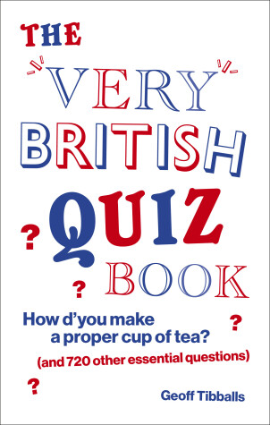 Book cover for The Very British Quiz Book