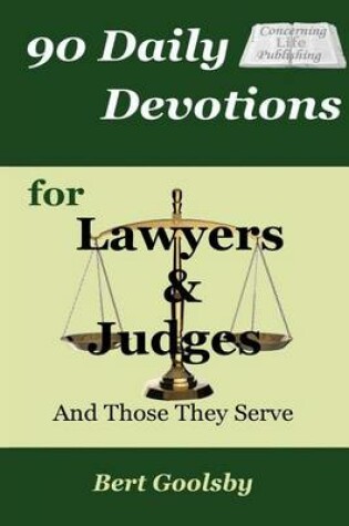 Cover of 90 Daily Devotions for Lawyers & Judges