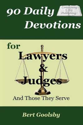 Book cover for 90 Daily Devotions for Lawyers & Judges