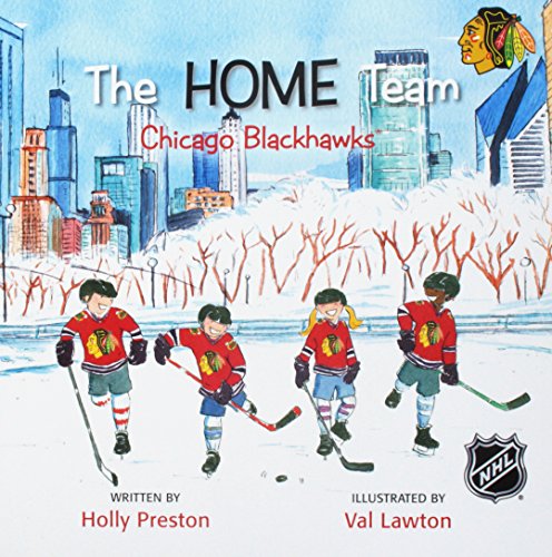 Book cover for The Home Team Chicago Blackhawks