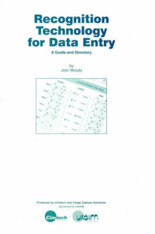 Cover of Recognition Technology for Data Entry