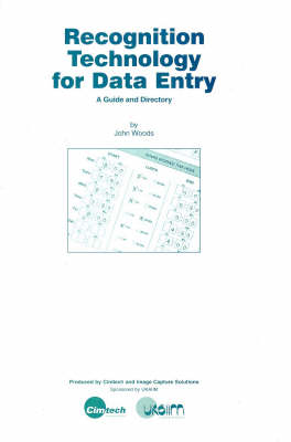 Book cover for Recognition Technology for Data Entry