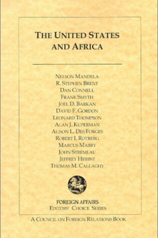 Cover of The United States and Africa
