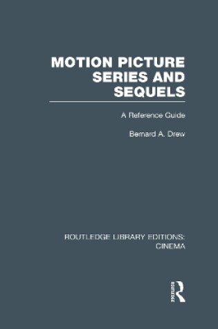 Cover of Motion Picture Series and Sequels