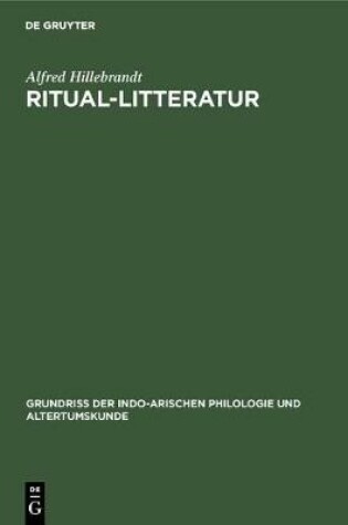 Cover of Ritual-Litteratur