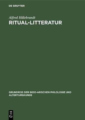 Cover of Ritual-Litteratur