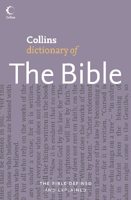 Book cover for Collins Dictionary of The Bible
