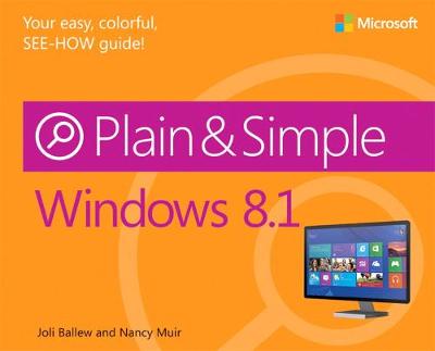 Book cover for Windows 8.1 Plain & Simple