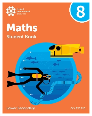 Book cover for Oxford International Maths: Student Book 8 (Lower Secondary)