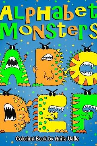 Cover of Alphabet Monsters Coloring Book