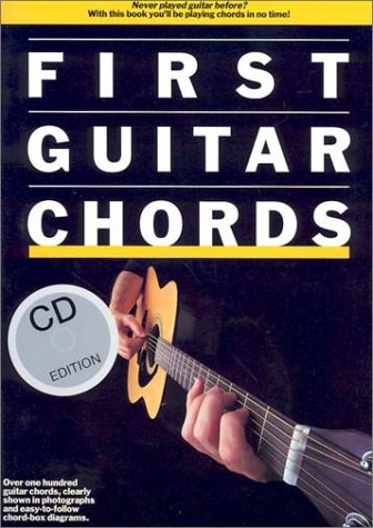 Book cover for First Guitar Chords (Book/CD)