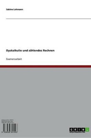 Cover of Dyskalkulie Und Zahlendes Rechnen