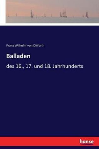 Cover of Balladen