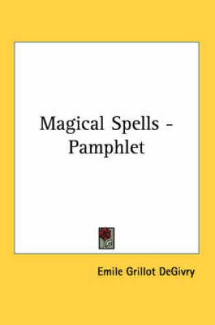 Cover of Magical Spells - Pamphlet