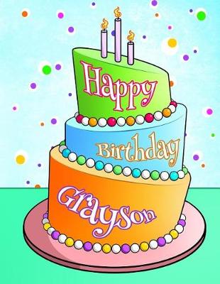 Book cover for Happy Birthday Grayson