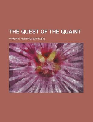 Book cover for The Quest of the Quaint