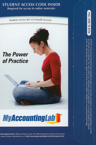 Cover of MyLab Accounting -- Standalone Access Card