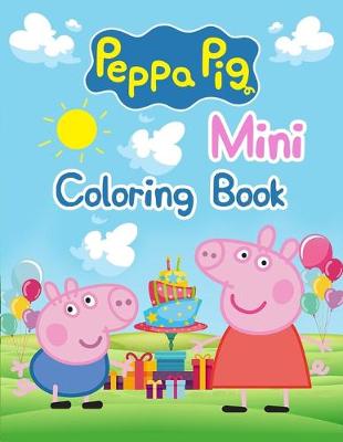 Book cover for Peppa Pig Mini Coloring Book