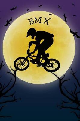 Book cover for BMX Bike Racer Notebook Training Log