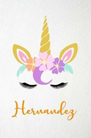 Cover of Hernandez A5 Lined Notebook 110 Pages