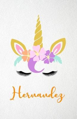 Book cover for Hernandez A5 Lined Notebook 110 Pages