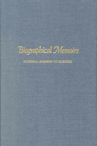 Cover of Biographical Memoirs V.76