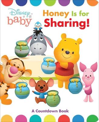 Book cover for Disney Baby Pooh: Honey Is for Sharing!