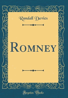 Book cover for Romney (Classic Reprint)