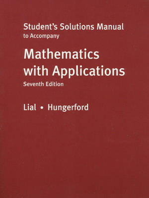 Book cover for Student's Solution Manual