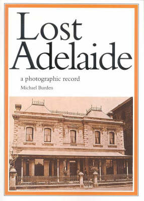 Book cover for Lost Adelaide