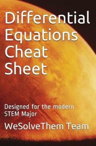 Cover of Differential Equations Cheat Sheet