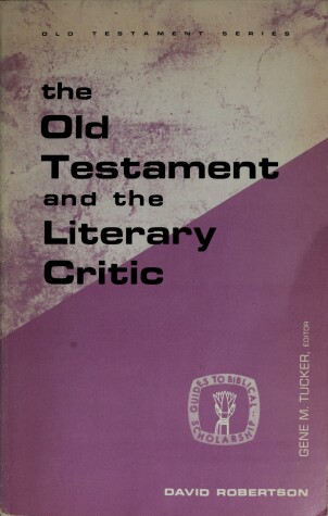 Book cover for Old Testament and the Literary Critic