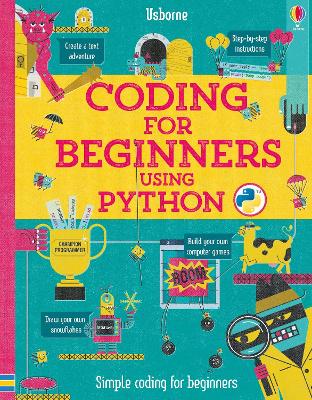 Book cover for Coding for Beginners: Using Python