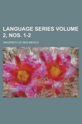 Cover of Language Series Volume 2, Nos. 1-2