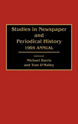 Cover of Studies in Newspaper and Periodical History