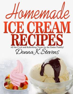 Book cover for Homemade Ice Cream Recipes