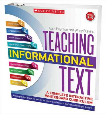Book cover for Teaching Informational Text: A Complete Interactive Whiteboard Curriculum